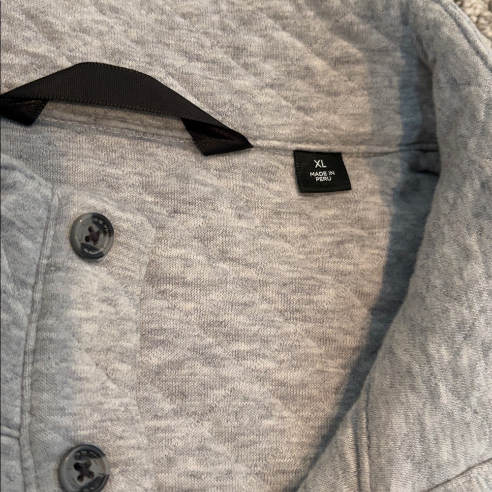 Travis Mathew Light Gray Pullover - image 4